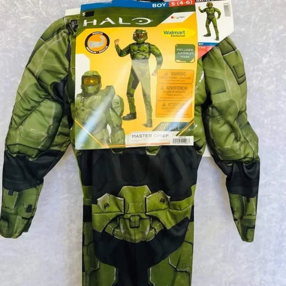 Halo Infinite Master Chief Child Costume Size S (4-6) - Picture 2 of 15